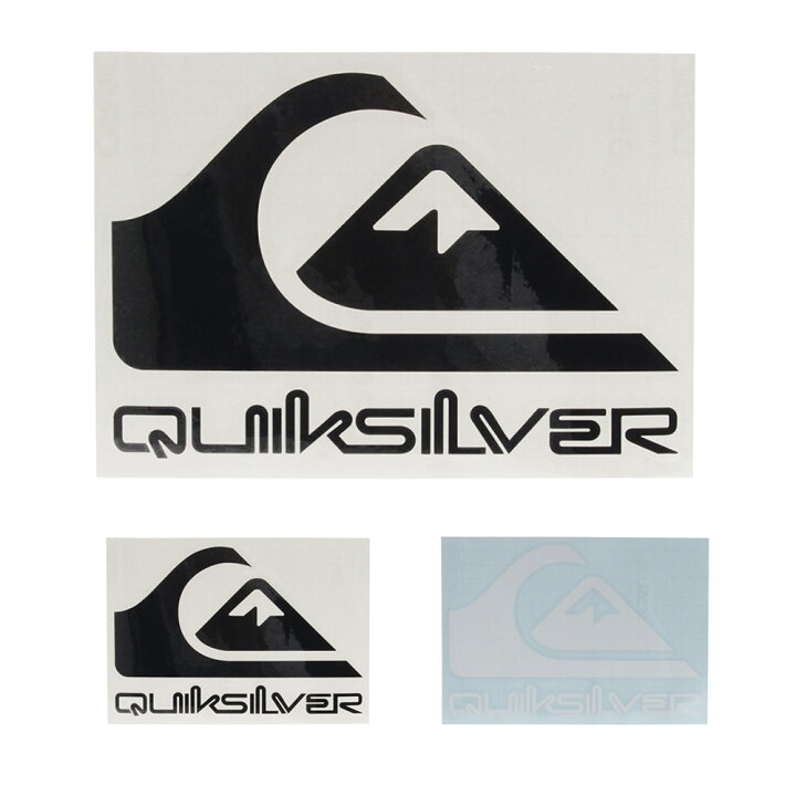 楽天市場 クイックシルバー Quiksilver ステッカー Mwステッカー ロゴステッカー シール カッティングステッカー くり抜き メンズ レディース スポーツ アウトドア 車 ボード カスタム ブラック ホワイト 黒 白 Mw Sticker Qoa2153 レイダース