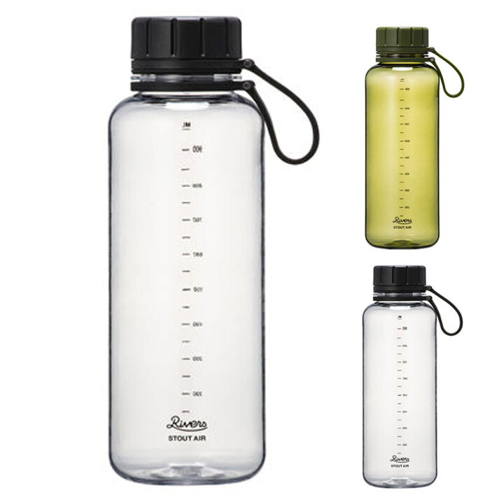 楽天市場 リバーズ Rivers リバース 水筒 ドリンクボトル ボトル スタウト エア 1000ml 1l 1リッター マイボトル ウォーターボトル プラスチックボトル アウトドア キャンプ 通勤 通学 レイダース