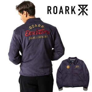 A[N oCo ROARK REVIVAL WPbg R{C WPbg CONVOY JACKET RJJ1171-NVYyY AE^[ R[fCWPbg hJ [NWPbg t[X h ] oCN lC