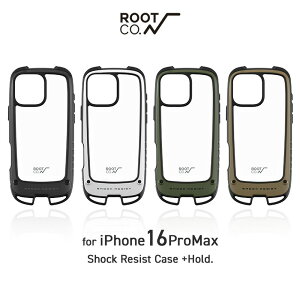 �y���Ԍ���|�C���g3�{�z�yiPhone16ProMax��p�P�[�X�z���[�g �R�[ ROOT CO. iPhone�P�[�X �O���r�e�B �V���b�N���W�X�g�P�[�X �z�[���h �A�E�g�h�A �ϏՌ� GRAVITY Shock Resist Case +Hold. for iPhone16ProMax GSH-