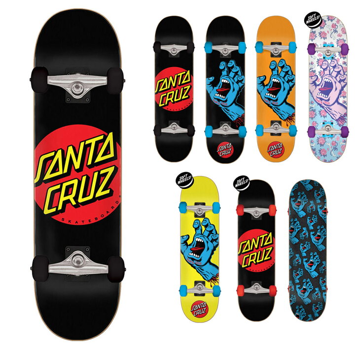 SANTA CRUZ サンタクルーズ 8.0in x 31.25in SCREAMING HAND SK8 