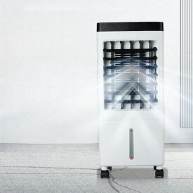 ＼2025最新★冷却MAX★加湿★1台4役／冷風機 小型 扇風機 10L大容量タンク 羽なし冷風扇 移動式クーラー 冷却 ポータブルクーラー 送風 加湿 浄化 氷入れ 静音 保冷剤 涼しい -18℃ 首振り 3段階設定 暑さ 熱中症対策 超省工ネ 小型 静音 上下左右 首振り リモコン