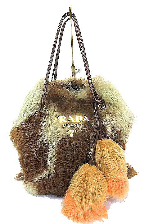 楽天市場】【中古】PRADA プラダ バッグ ショルダーバッグ ブラウン 