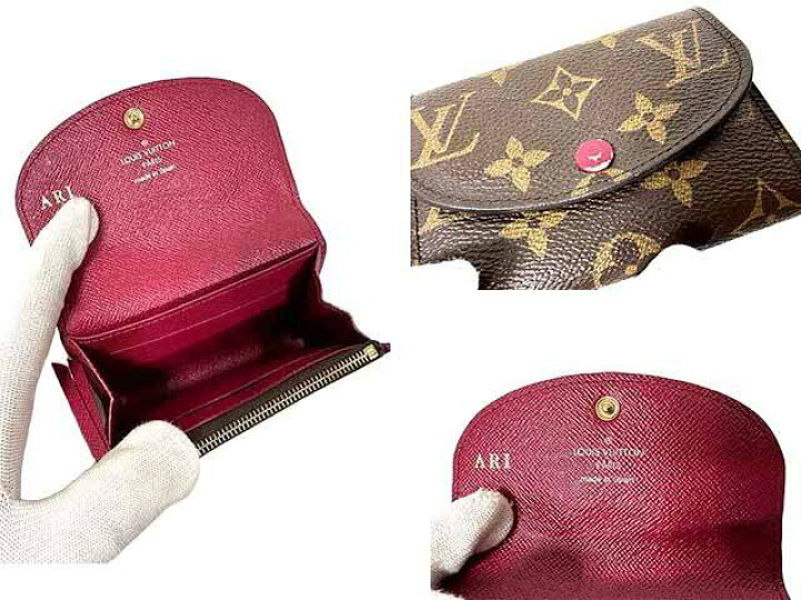 楽天市場】【中古】 LOUIS VUITTON ルイヴィトン 二つ折り財布 