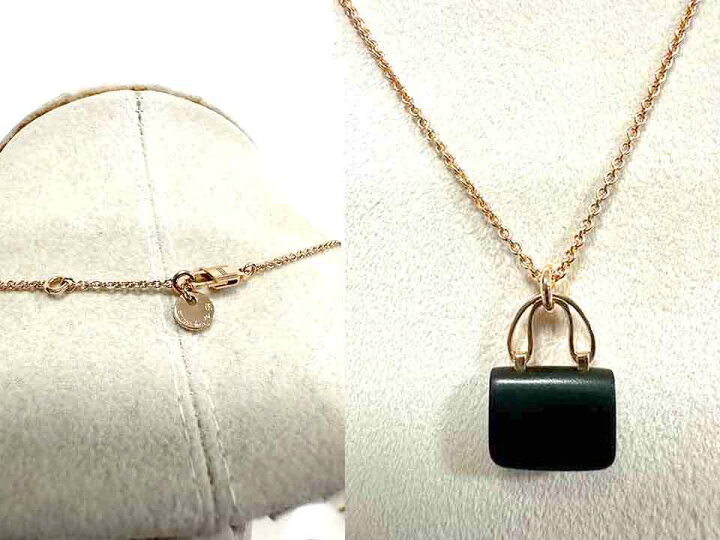 楽天市場】【中古】HERMES エルメス コンスタンス ネックレス ピンク  