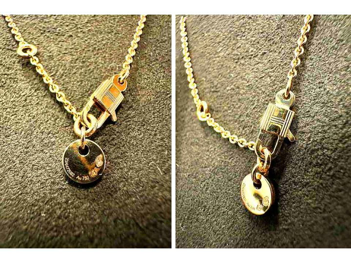 楽天市場】【中古】HERMES エルメス コンスタンス ネックレス ピンク  