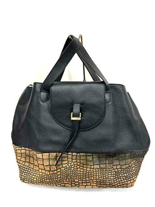 楽天市場】【中古】MELI MELO メリメロ 2WAYバッグ レザーバッグ 