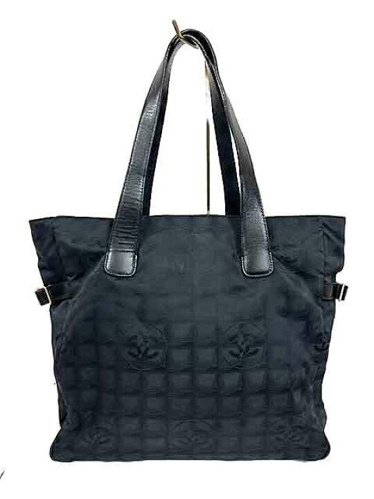 楽天市場】【中古】CHANEL シャネル トートバッグ ブラック ニュー 