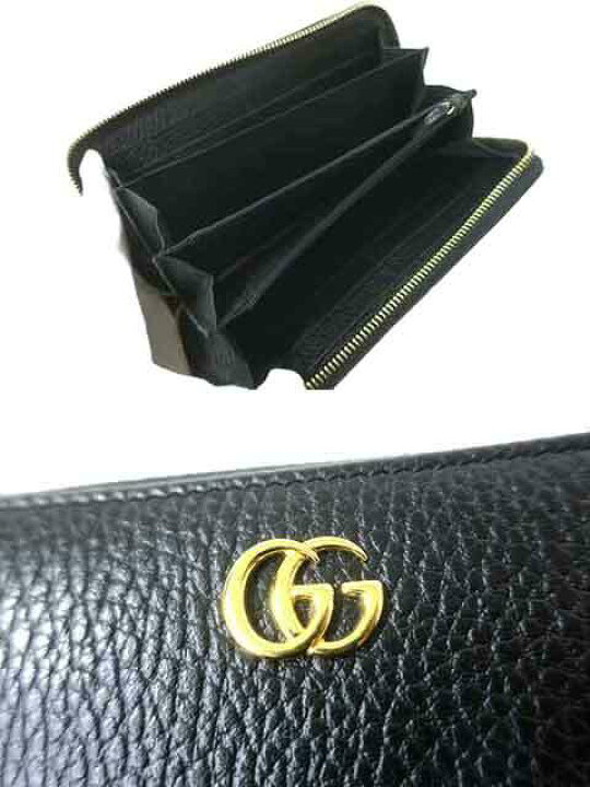 楽天市場】【中古】GUCCI グッチ 小物 財布 ラウンドファスナー ジップ  