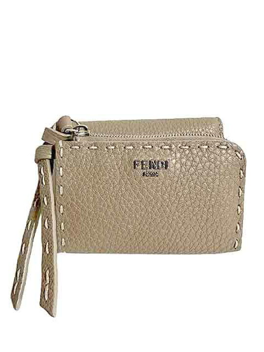 中古】【美品】FENDI フェンディ 小物 三つ折り財布 PEEKABOO  