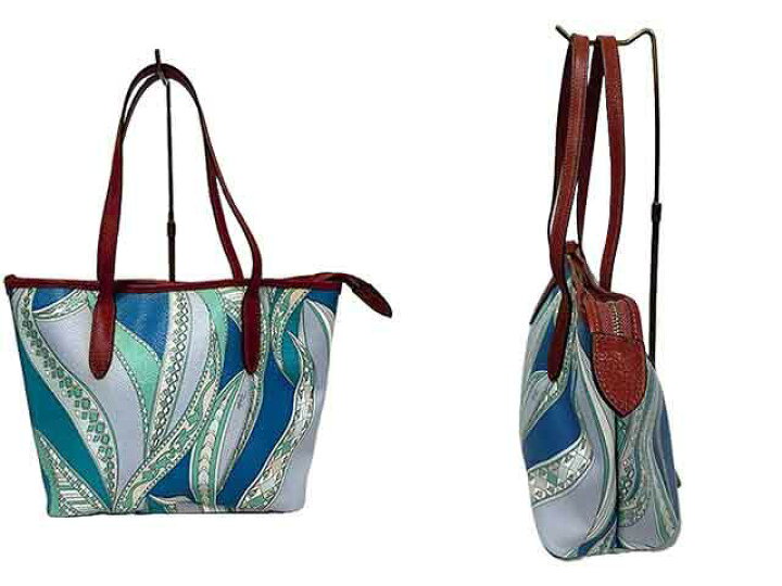 楽天市場】【中古】EMILIO PUCCI エミリオプッチ バッグ トートバッグ 