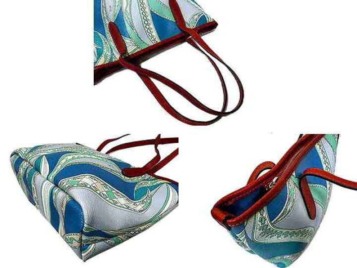 楽天市場】【中古】EMILIO PUCCI エミリオプッチ バッグ トートバッグ 