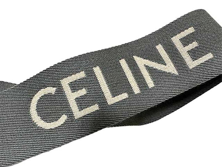 楽天市場】【中古】【美品】CELINE セリーヌ グレー ジャカード ロング 