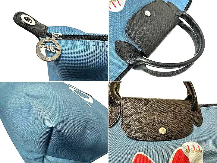 楽天市場】【中古】【美品】LONGCHAMP ロンシャン バッグ TOKYO 招き猫 