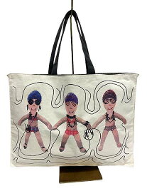 【中古】MARNI マルニ バッグ トートバッグ コットン キャンバス プリント