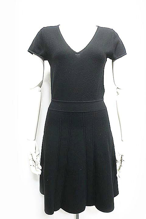 楽天市場 中古 Theory セオリー ワンピース レディース ブラック サイズs 半袖 ウール リサイクルブティックabc