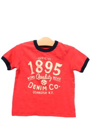 【未使用】【新古品】OSHKOSH オシュコシュ 子供服 キッズ Tシャツ 半袖 レッド 男の子 女の子 3T