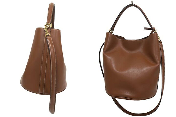 楽天市場】【中古】【美品】CELINE セリーヌ 16（セーズ）バケット 