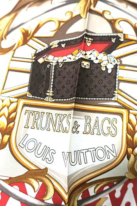 楽天市場】【中古】【美品】LOUIS VUITTON ルイヴィトン スカーフ カレ 