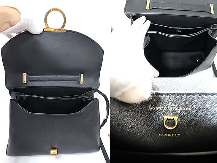 楽天市場】【中古】Salvatore Ferragamoフェラガモ『ガンチーニ 2WAY 