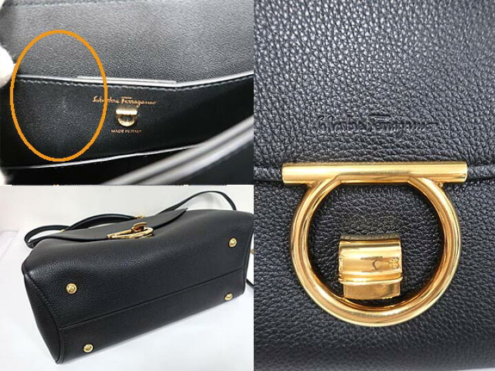 楽天市場】【中古】Salvatore Ferragamoフェラガモ『ガンチーニ 2WAY 