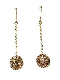 【中古】JEWELRY TSUTSUMI 　ジュエリーツツミ　アクセサリー ピアス レディース 750 花デザイン