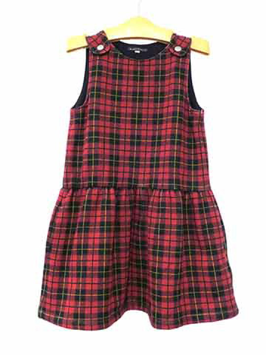 楽天市場】【中古】BeBe べべ 子供服 べべ 女の子 ジャンパースカート 