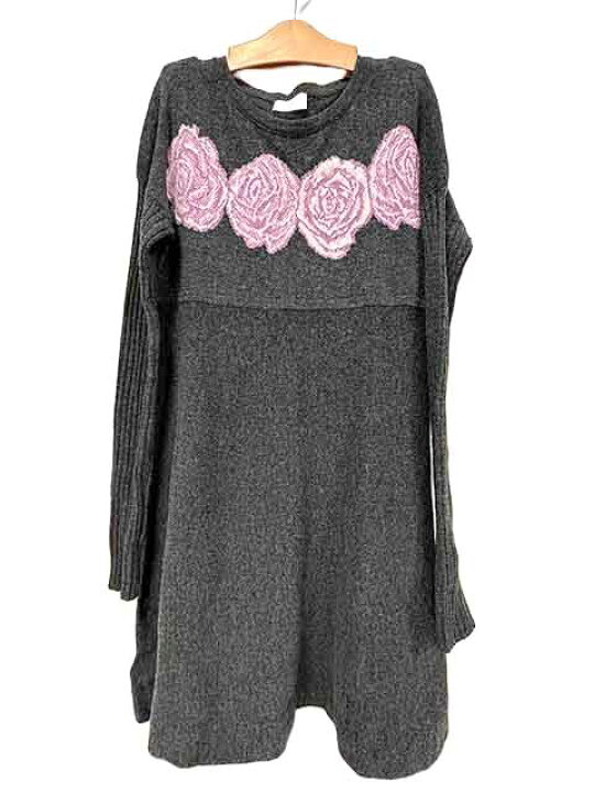 楽天市場】【中古】MONNALISA モナリザ 子供服 ニットワンピース 