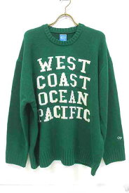 【新古品】【未使用】ocean pacific オーシャンパシフィック トップス レディース ニット サイズM グリーン 新古品