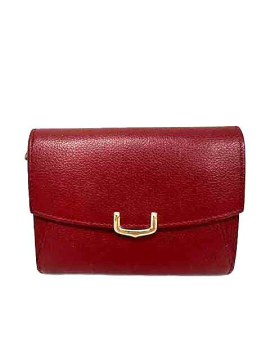 楽天市場】【中古】Cartier カルティエ C ドゥ カルティエ 二つ折り 