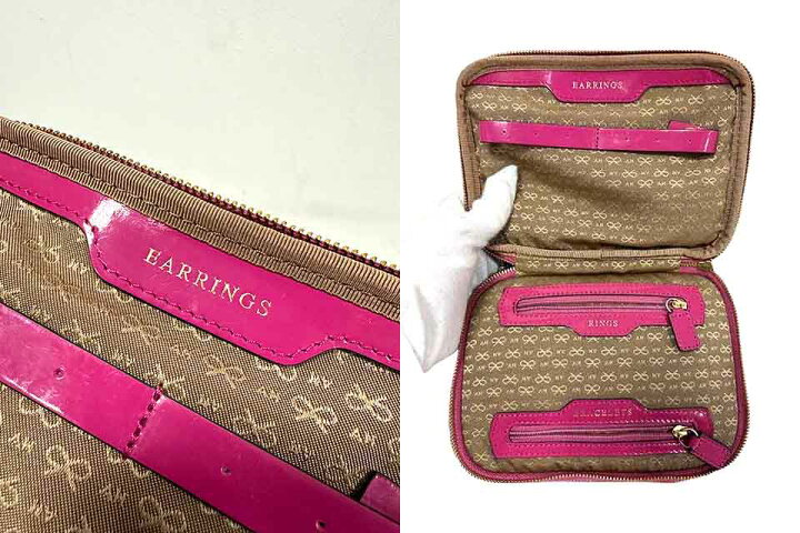 楽天市場】【中古】ANYA HINDMARCH アニヤハインドマーチ ポーチ 