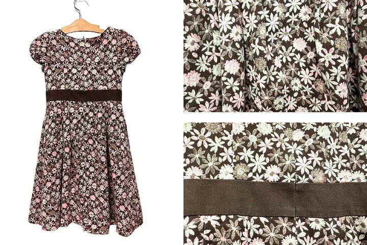 楽天市場】【中古】TOCCA トッカ 子供服 キッズ ワンピース ブラウン 