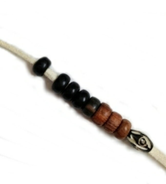 楽天市場】【20粒入】【 水牛ビーズ 4×7mm 【ブラック/黒 