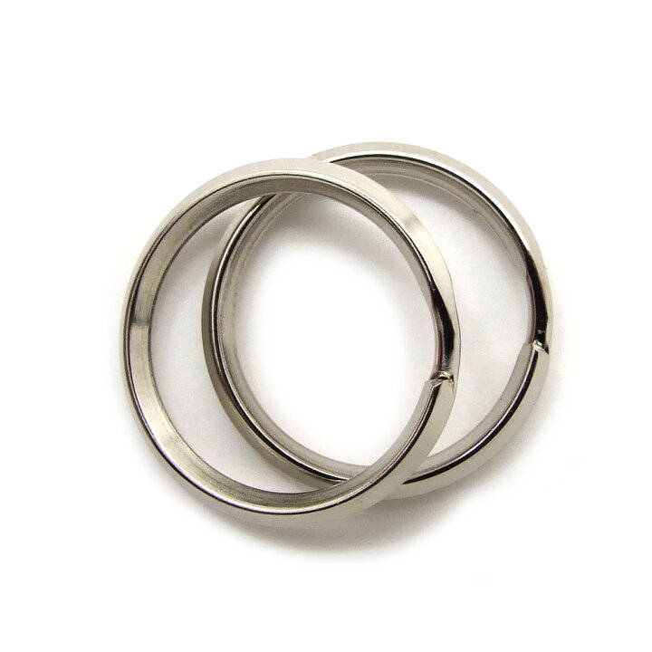楽天市場】2ヶ入【 内径21mm 二重リング 外径26mm Ni/シルバー 