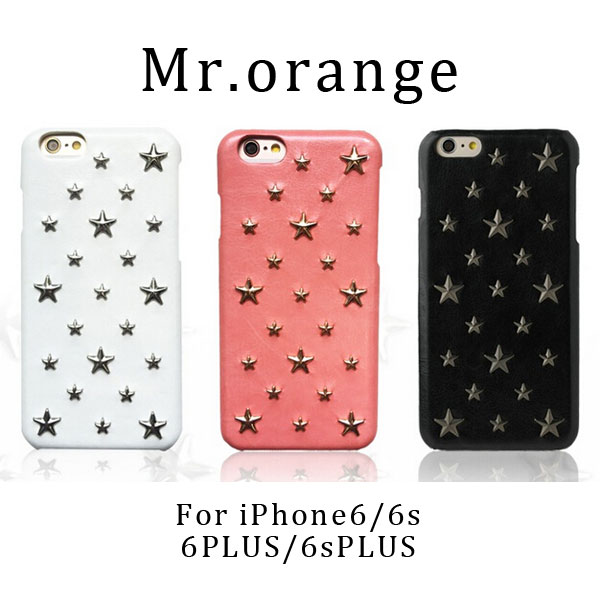楽天市場】Mr.Orange☆星スタッズ スター レザーケー iPhone SE ケース