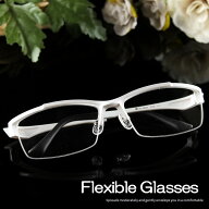 【510円OFFクーポン】 老眼鏡 ブルーライトカット ホワイト おしゃれ メンズ スポーティー メガネフレー…