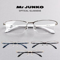 【510円OFFクーポン】 Mr.Junko ブランド 老眼鏡 PCメガネ おしゃれ メンズ ブルーライトカット レディー…
