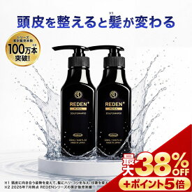 【※期間限定　最大38%OFF + さらにポイントも5倍】 【公式】 REDEN メディカルスカルプシャンプー 2本〜 リデン 薬用シャンプー 医薬部外品 スカルプケア スカルプシャンプー リデンシル配合 メンズ 男性用 シャンプー 頭皮 洗浄 ケア 汗臭対策 ボリュームアップ 薄毛ケア