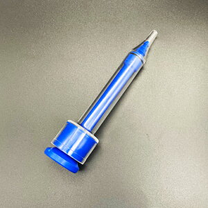 \お買い物マラソン期間クーポン配布中/Egger 耳型採取用シリンジ 3mm延長チップ CIC補聴器採型用 ブルー 1本