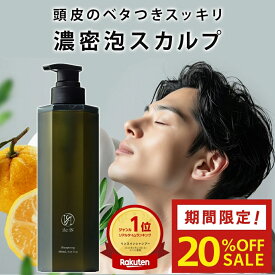 【期間限定！20%OFFクーポン】Re-IN リン メンズシャンプー スカルプシャンプー メンズ 380ml いい香り シャンプー スカルプケア スカルプ 無添加 リンスインシャンプー ノンシリコン サロン 美容室 オールインワン 美容院 いい匂い 男性