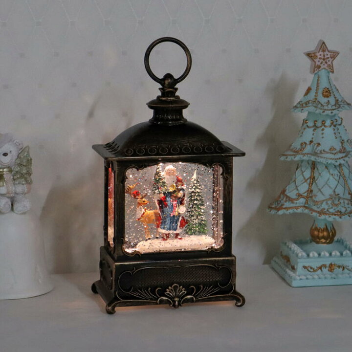 楽天市場】リキッドLEDランタン サンタクロースクリスマス 