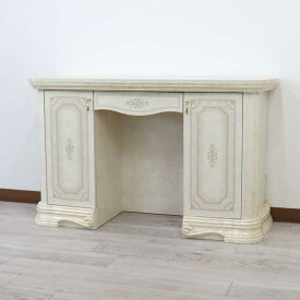 サルタレッリ アマルフィ ドレッサー エレガント クラシック プリンセス ローズ アイボリー ドレッサー ホワイト おしゃれ かわいい 化粧台 姫 姫系 北欧 白 イタリア製 白家具 送料無料SAMI-621-IV