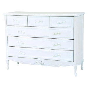 ハンプトンシリーズ ワイドチェストアンティーク クラシック シャビー シャビーシック インテリア チェスト マホガニー おしゃれ かわいい 4段 木 木製 北欧 完成品 姫系 輸入家具 送料無料R