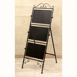 アイアン製 メニュースタンドボード イーゼル アイアン スタンド メニューボード マグネットボード アンティーク シンプル インテリア ディスプレイ ショップ おしゃれ かわいい メニュー