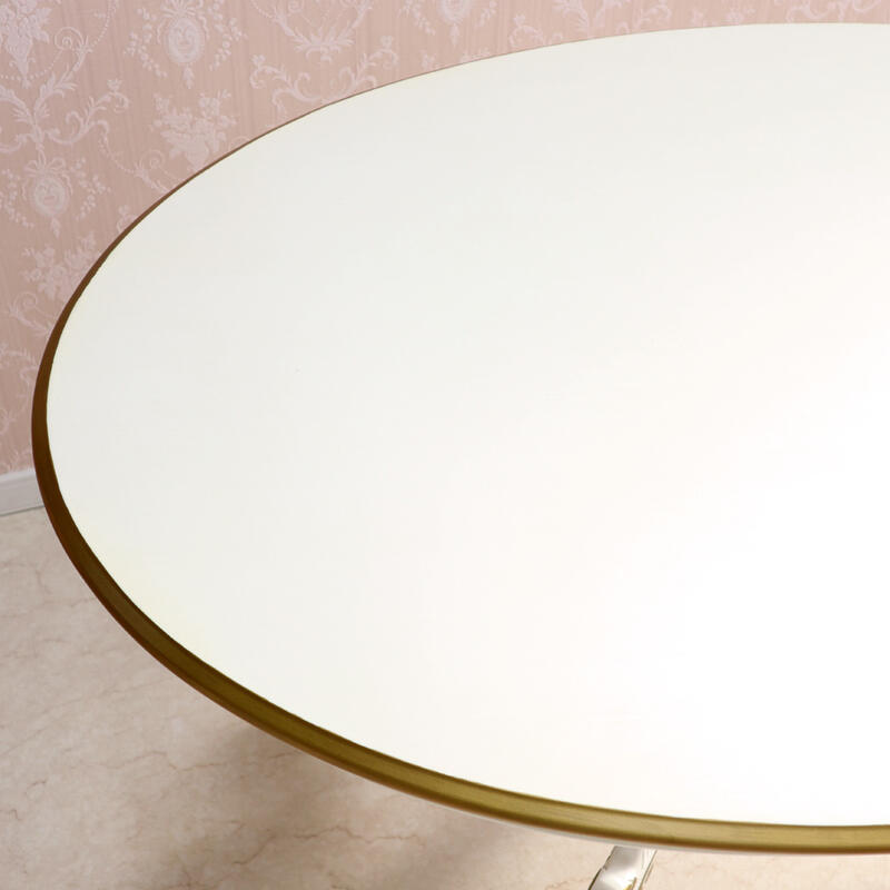 楽天市場】イタリア製 ダイニングテーブル ホワイト 楕円タロッコ
