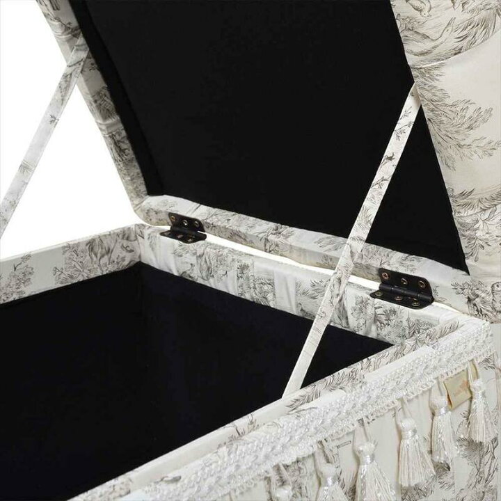 楽天市場】ジェニファーテイラー 収納スツール Toile de Jouy 