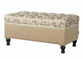 Jennifer Taylor Heirloomジェニファーテイラー ヘアルーム 収納付きベンチ アメリカ ベンチ スツール 収納付き ソファ おしゃれ かわいい アンティーク プレゼント ギフト スリム サロン 姫系 姫 北欧 椅子 収納 送料無料RE33032SB-205206