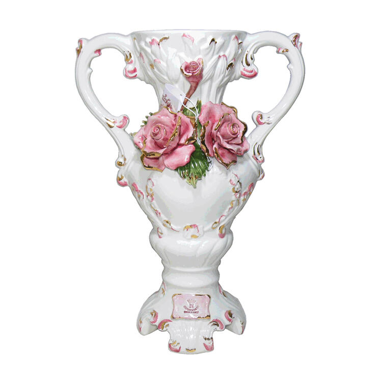 イタリア製 クラッシック アンティーク フラワーベース 花瓶 花器 置物