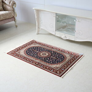 ペルシャ絨毯 シルク100% 119×78ペルシャ 高級 手織り ハンドメイド ラグ マット おしゃれ かわいい カーペット ラグマット プレゼント ギフト じゅうたん 絨毯 玄関 玄関マット 一点物 四角 長