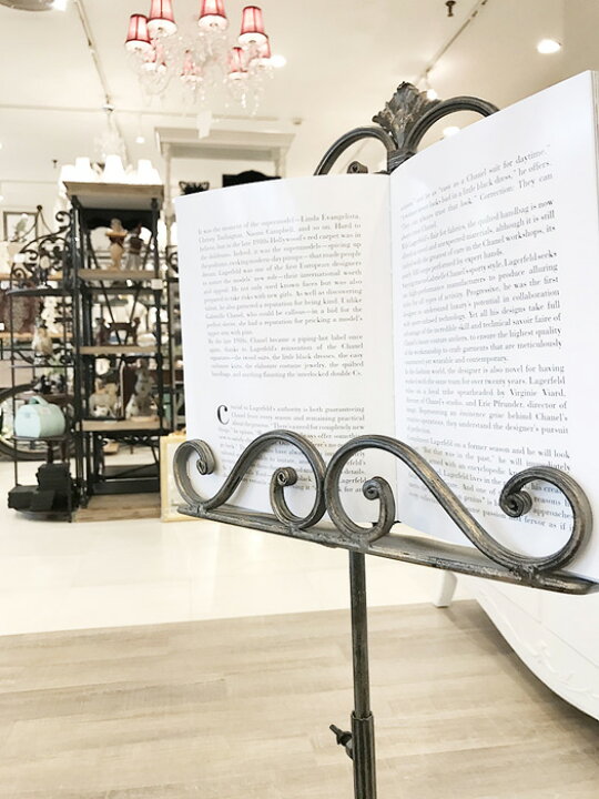 楽天市場】Wrought Iron メニュースタンドアイアン イーゼル 